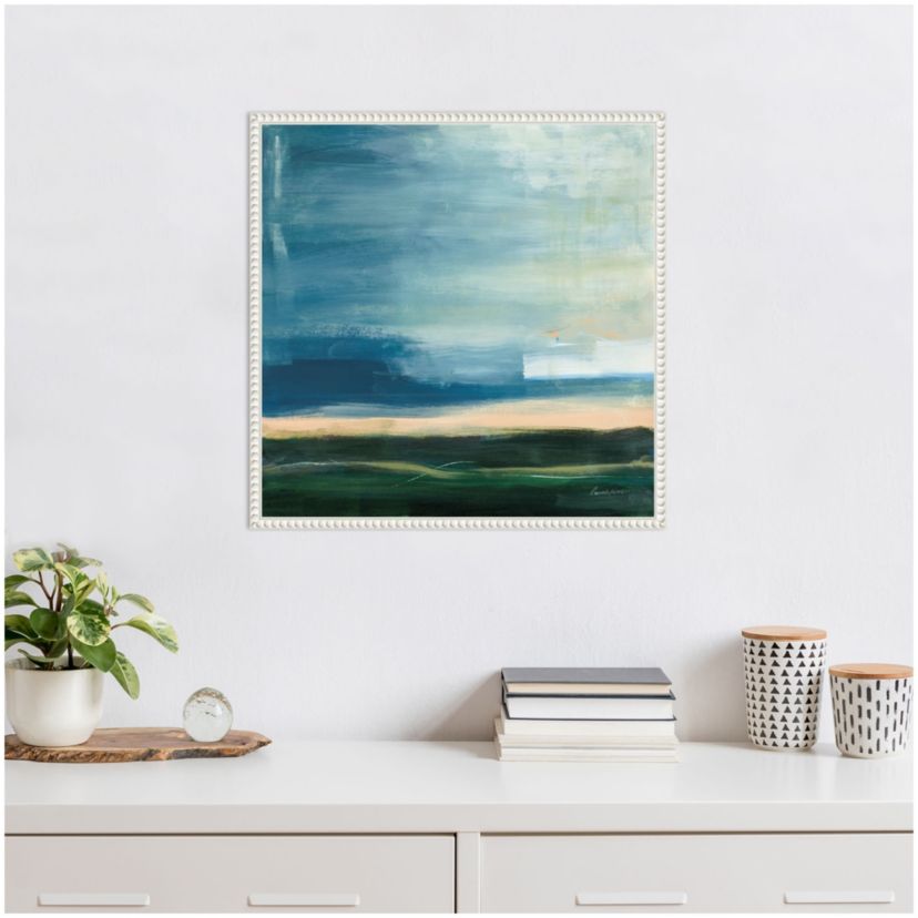 Life Light Landscape Framed Canvas Wall Art Print