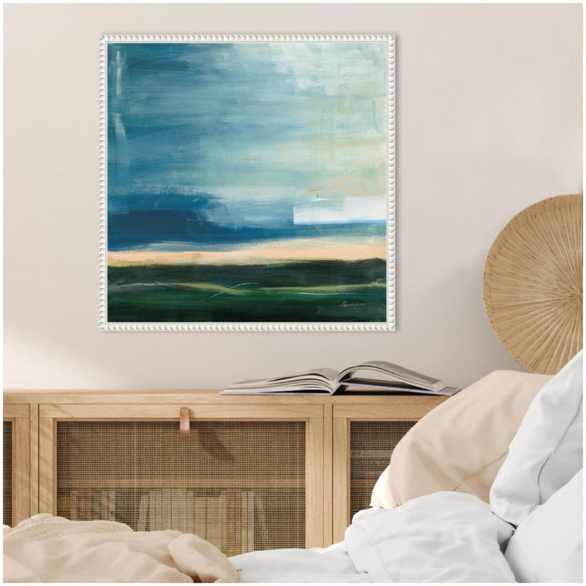 Life Light Landscape Framed Canvas Wall Art Print