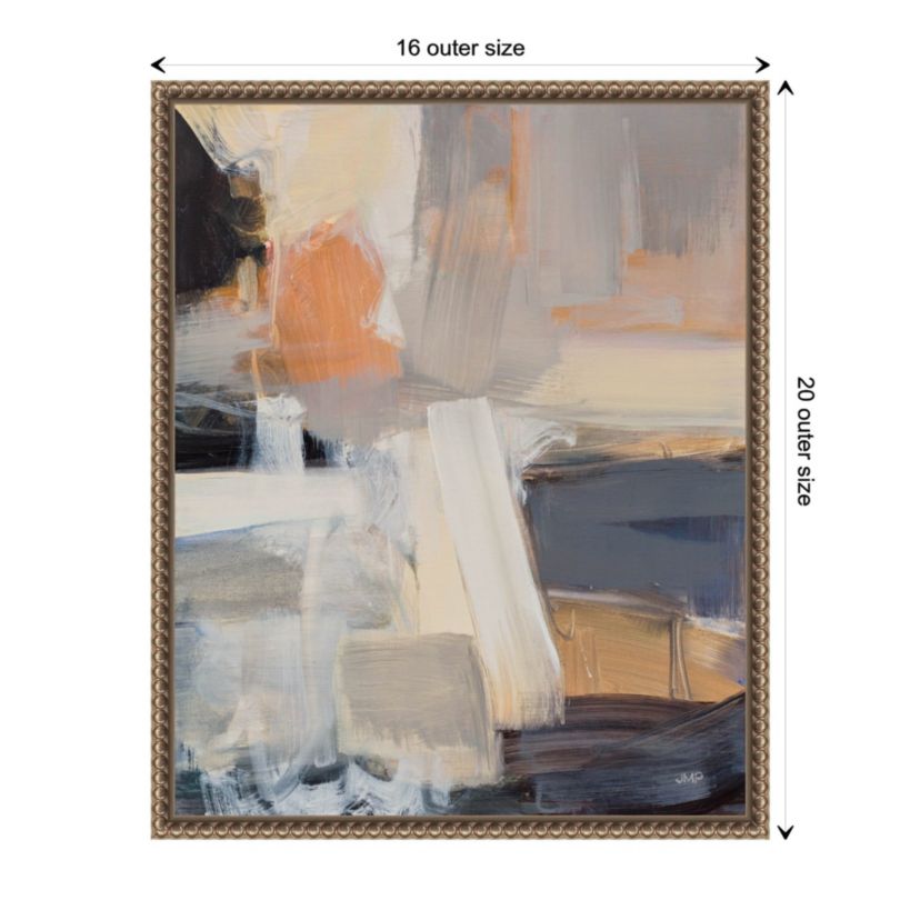 Beale Street Abstract I Framed Canvas Wall Art Print