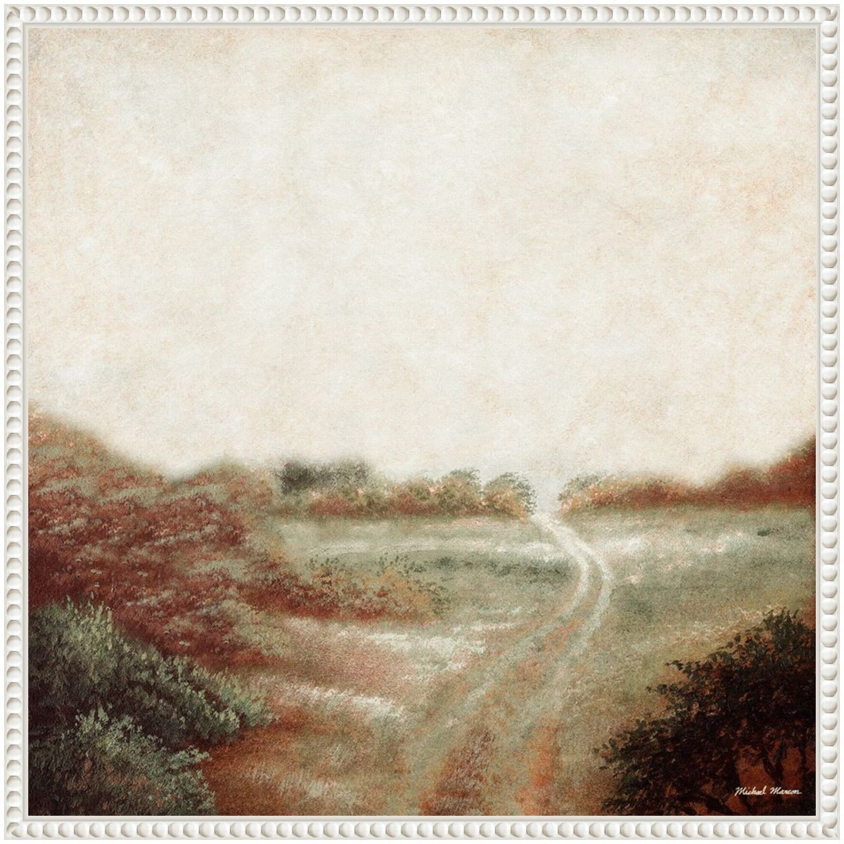 Ethereal Field Framed Canvas Wall Art Print