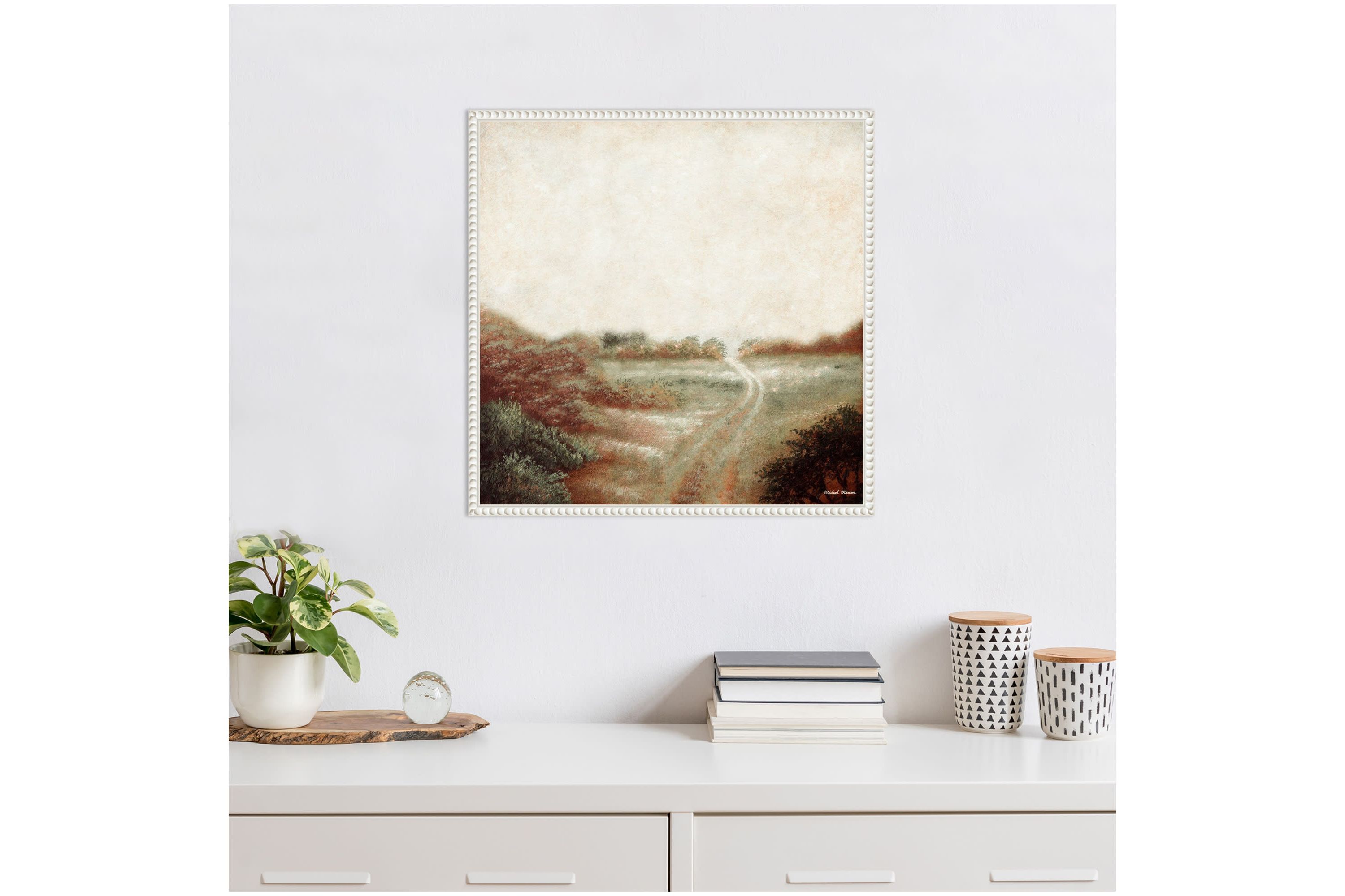 Ethereal Field Framed Canvas Wall Art Print