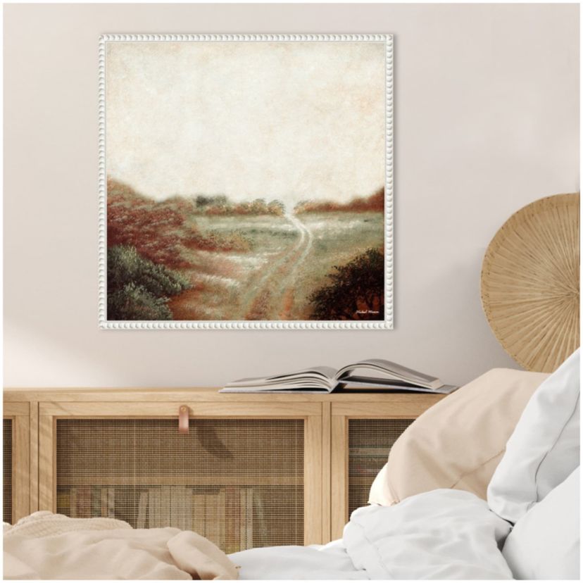 Ethereal Field Framed Canvas Wall Art Print