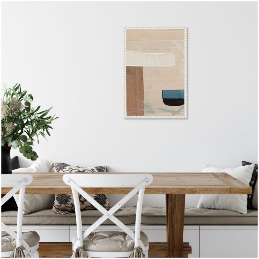 Sauna Serenity Framed Canvas Wall Art Print