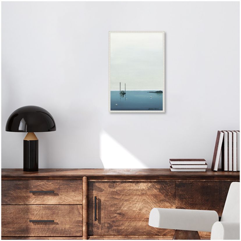 Calm Waters Framed Canvas Wall Art Print