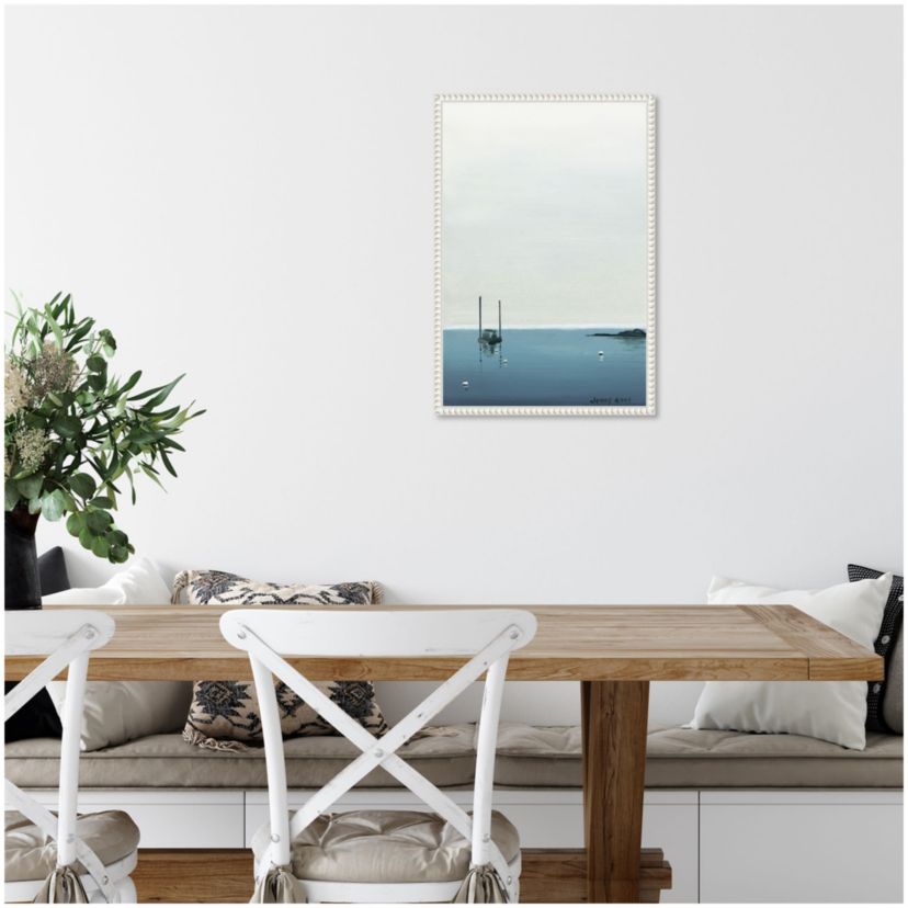 Calm Waters Framed Canvas Wall Art Print