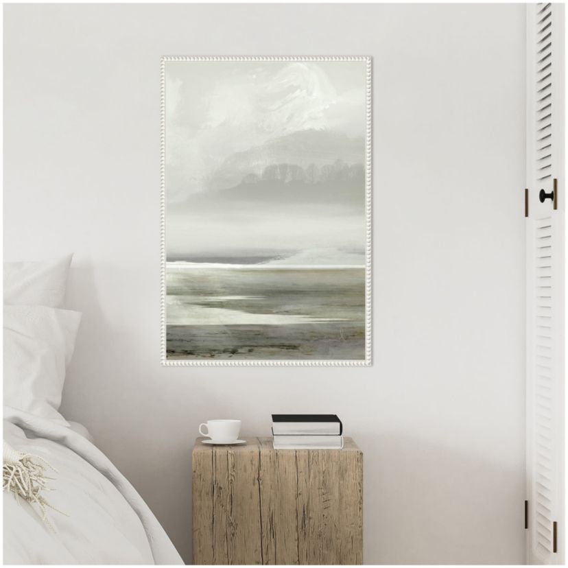 Lakes No2 Framed Canvas Wall Art Print