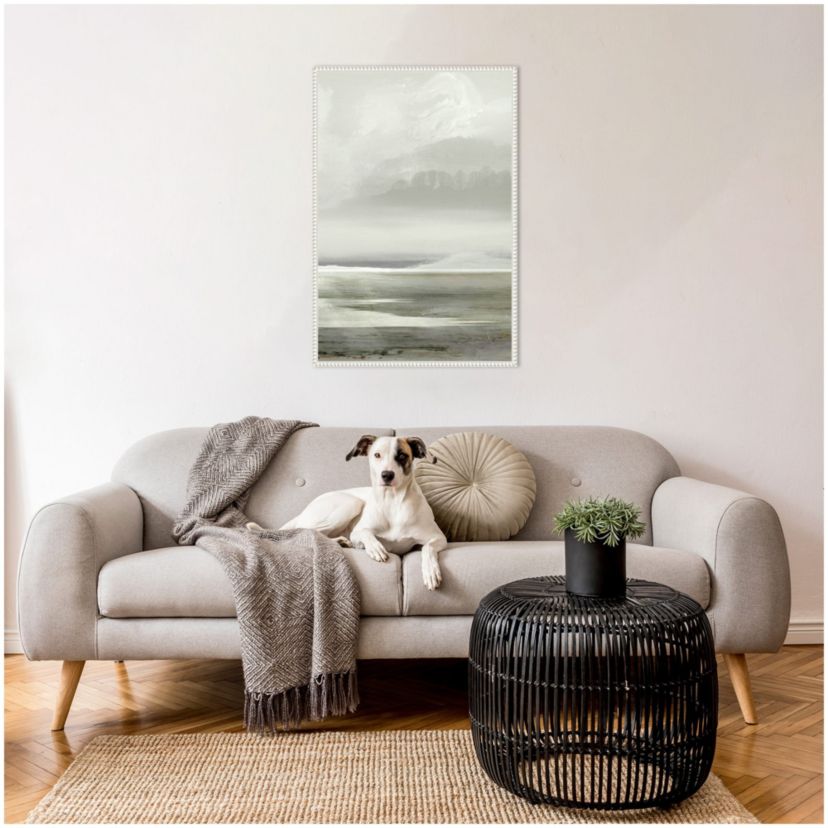 Lakes No2 Framed Canvas Wall Art Print