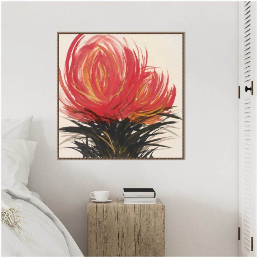 Clover Blossom II Framed Canvas Wall Art Print