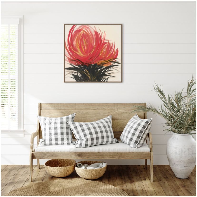 Clover Blossom II Framed Canvas Wall Art Print