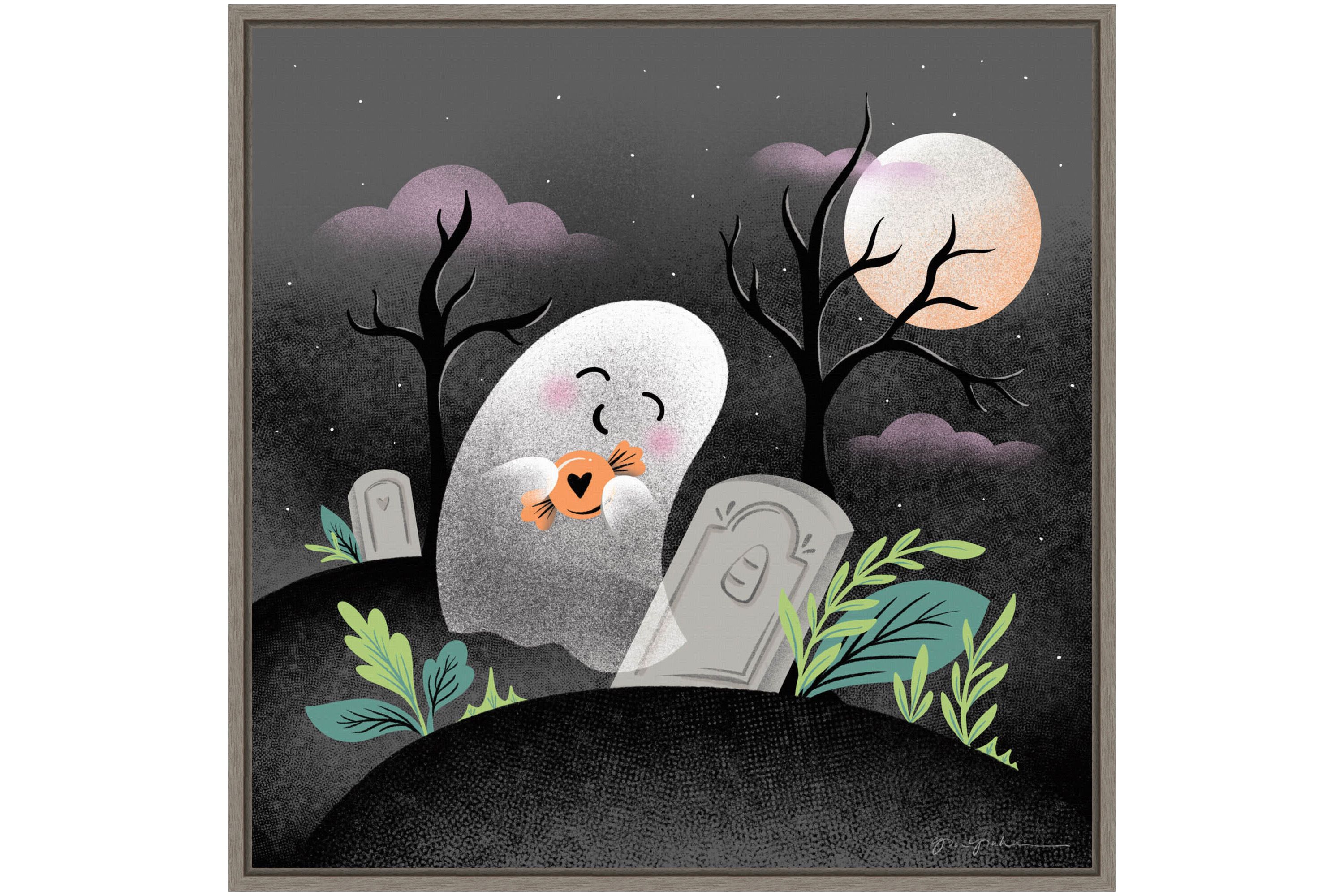 Hocus Pocus Halloween IV Framed Canvas Wall Art Print