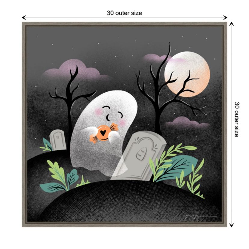 Hocus Pocus Halloween IV Framed Canvas Wall Art Print