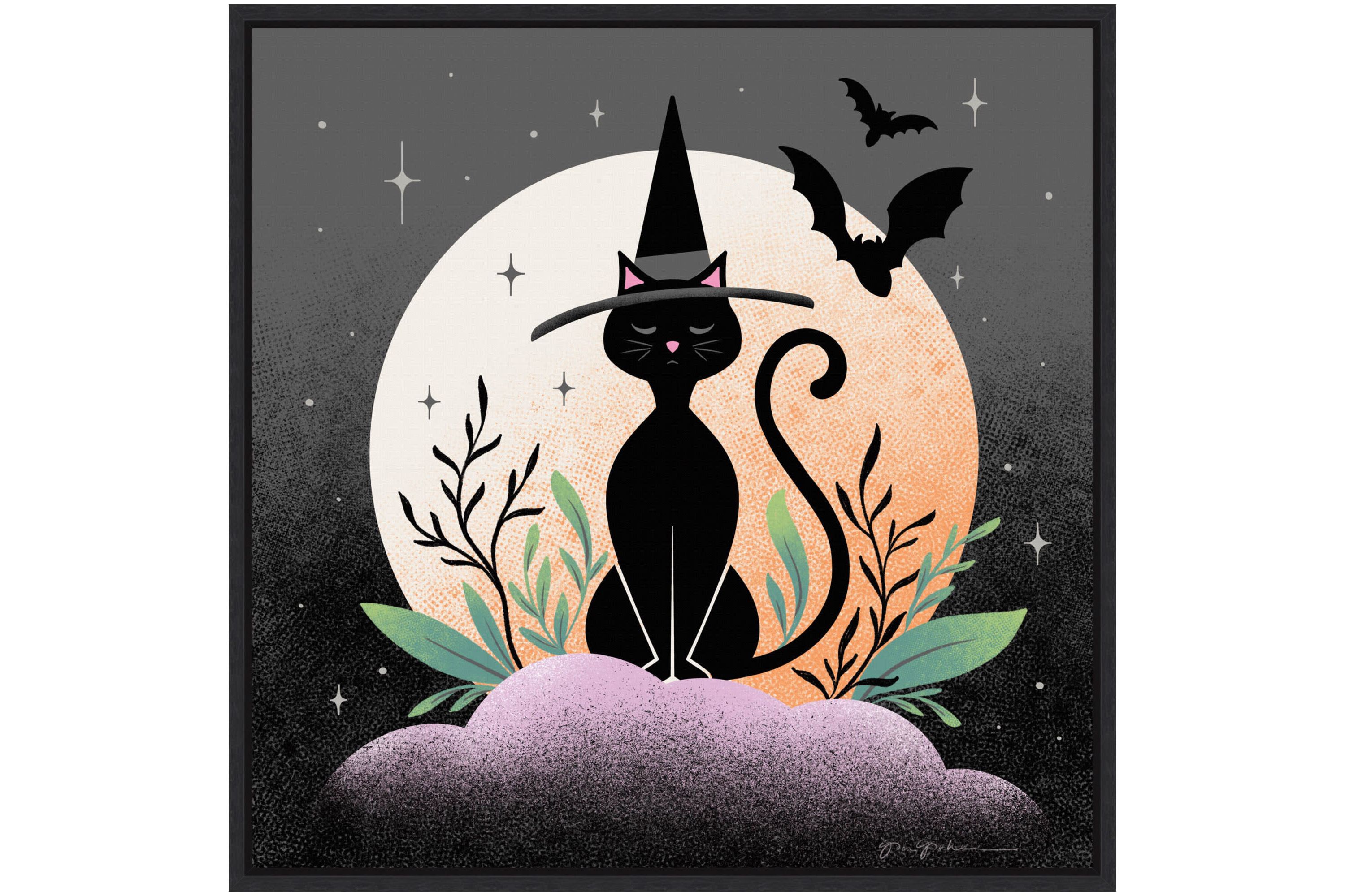Hocus Pocus II Framed Canvas Wall Art Print