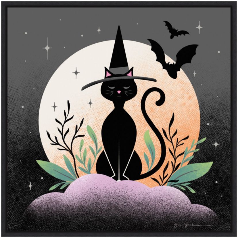 Hocus Pocus II Framed Canvas Wall Art Print
