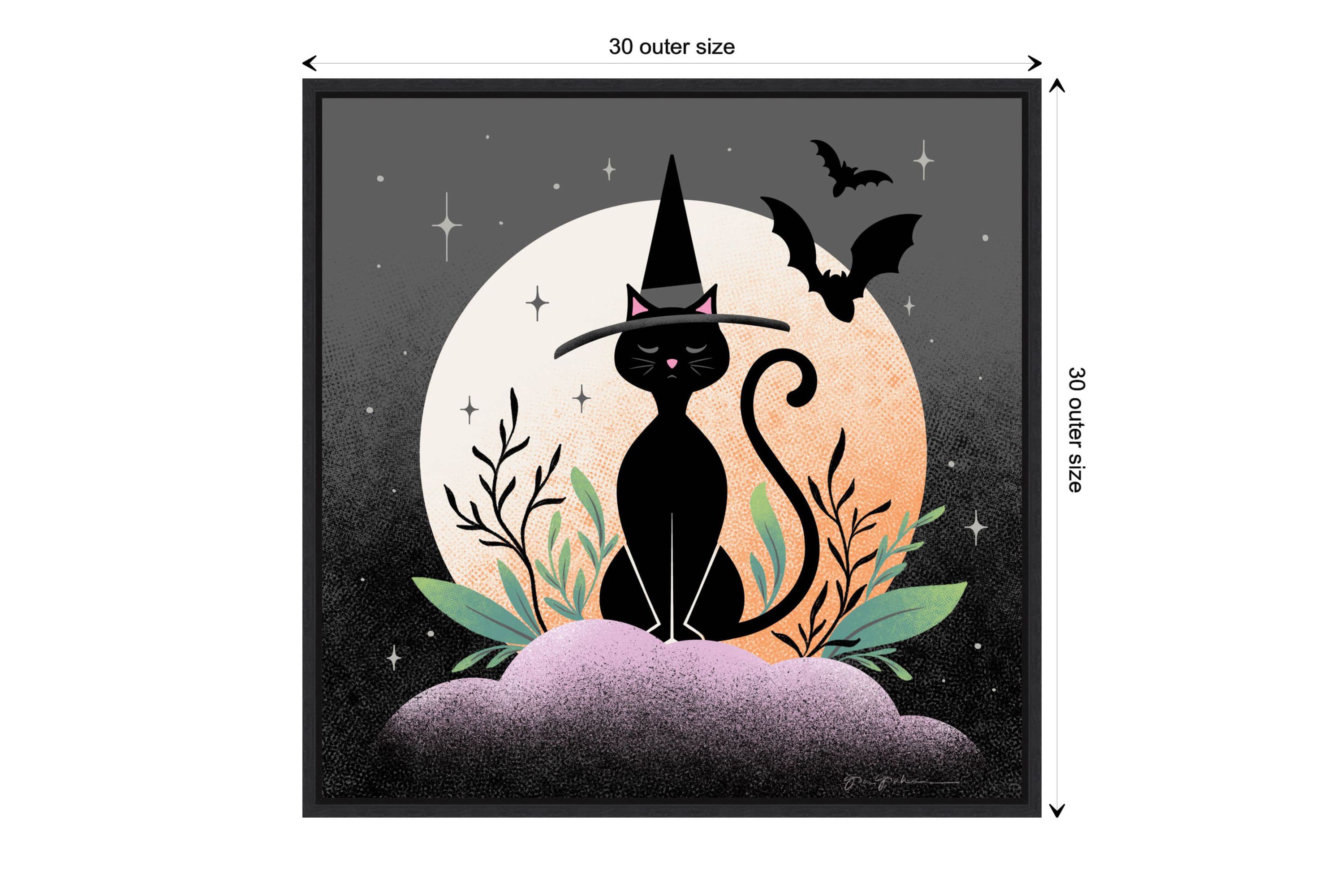 Hocus Pocus II Framed Canvas Wall Art Print