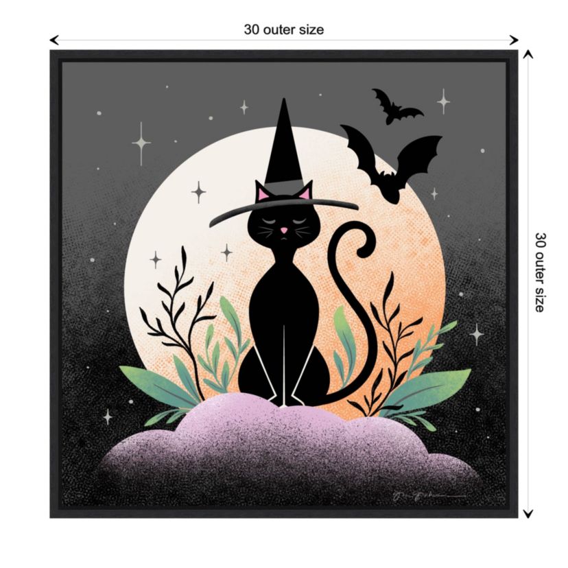 Hocus Pocus II Framed Canvas Wall Art Print