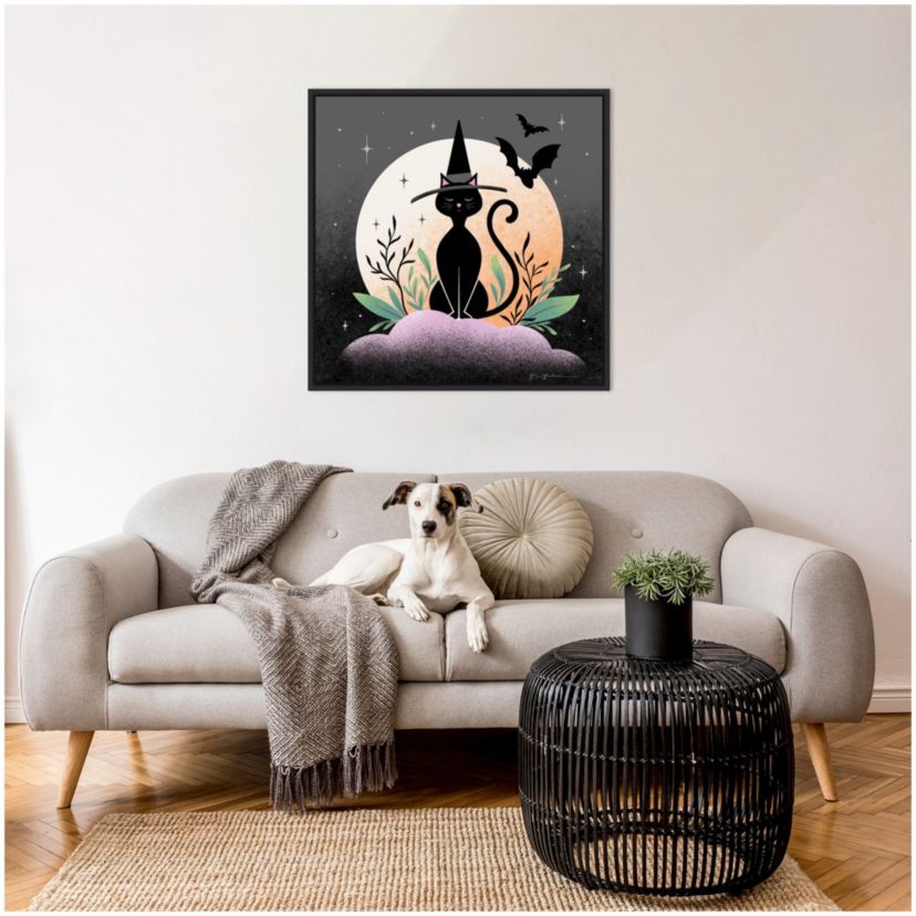 Hocus Pocus II Framed Canvas Wall Art Print