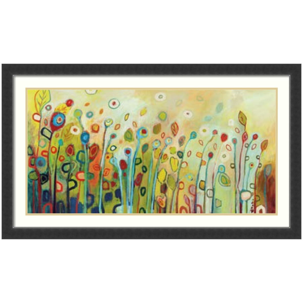 Within by Jennifer Lommers Wood Framed Wall Art Print