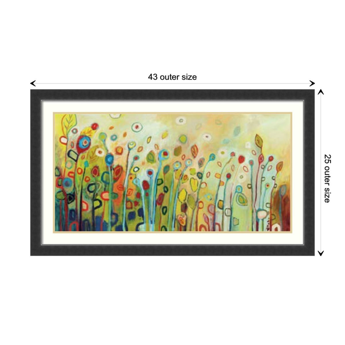 Within by Jennifer Lommers Wood Framed Wall Art Print