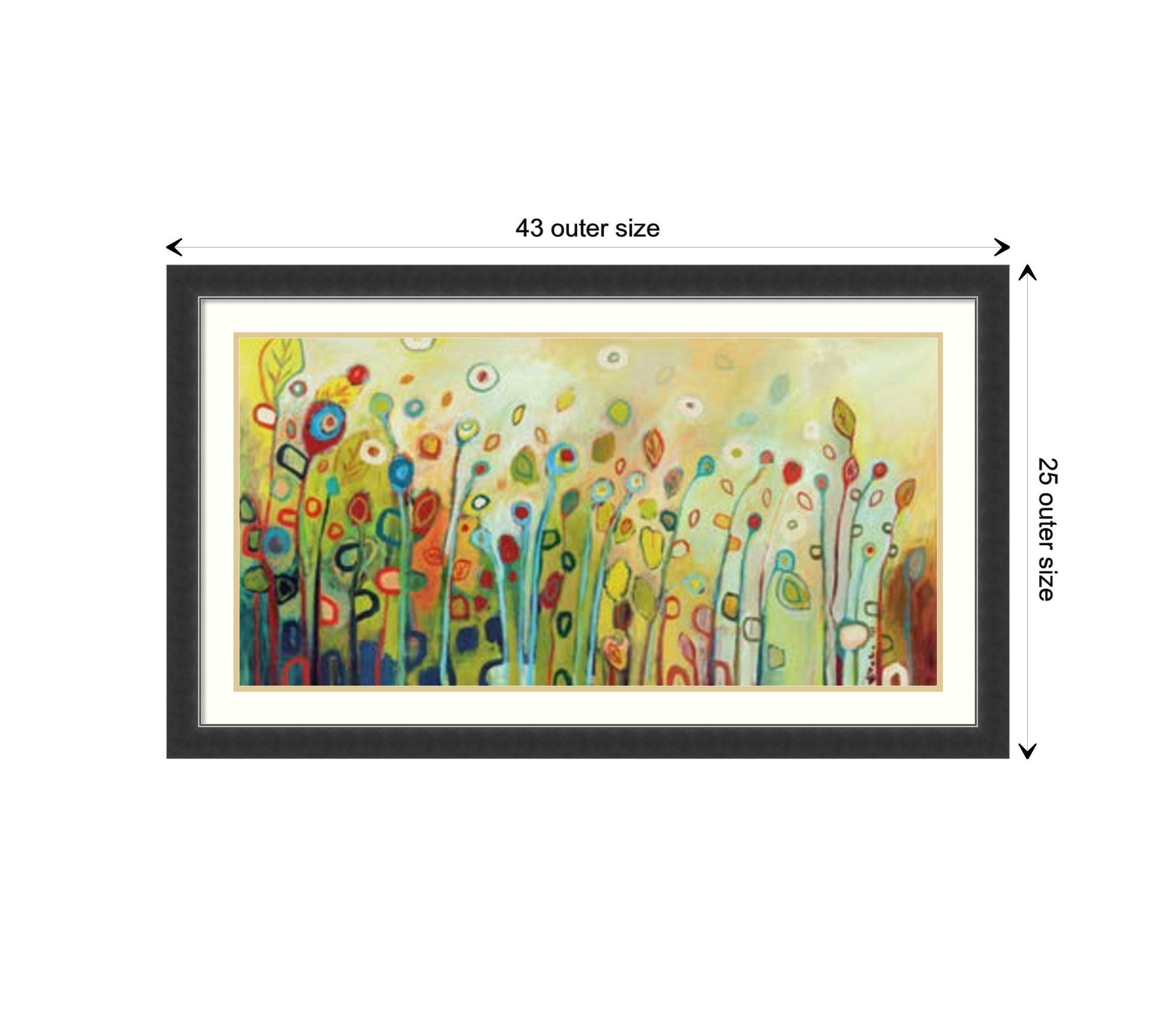 Within by Jennifer Lommers Wood Framed Wall Art Print