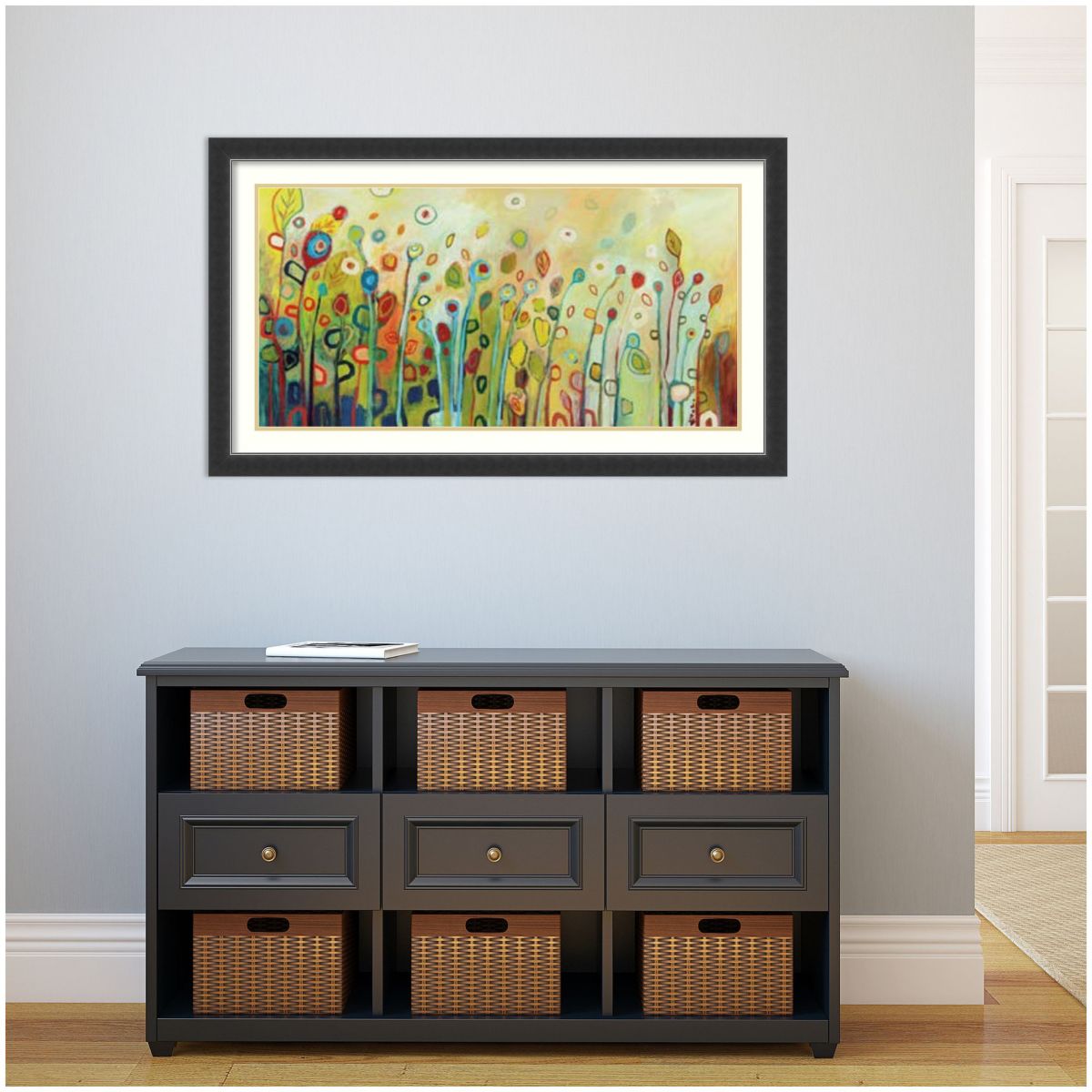 Within by Jennifer Lommers Wood Framed Wall Art Print