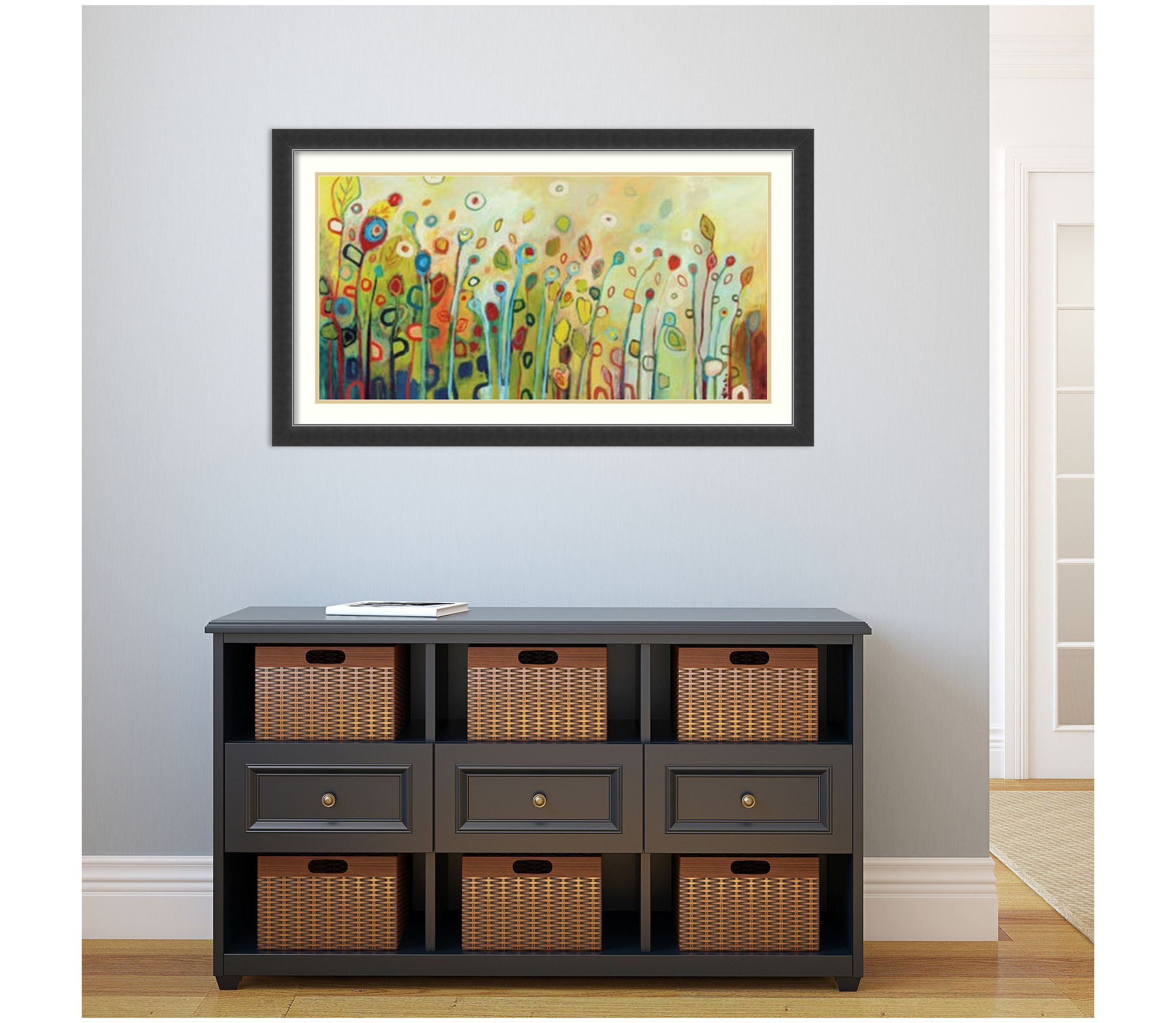 Within by Jennifer Lommers Wood Framed Wall Art Print