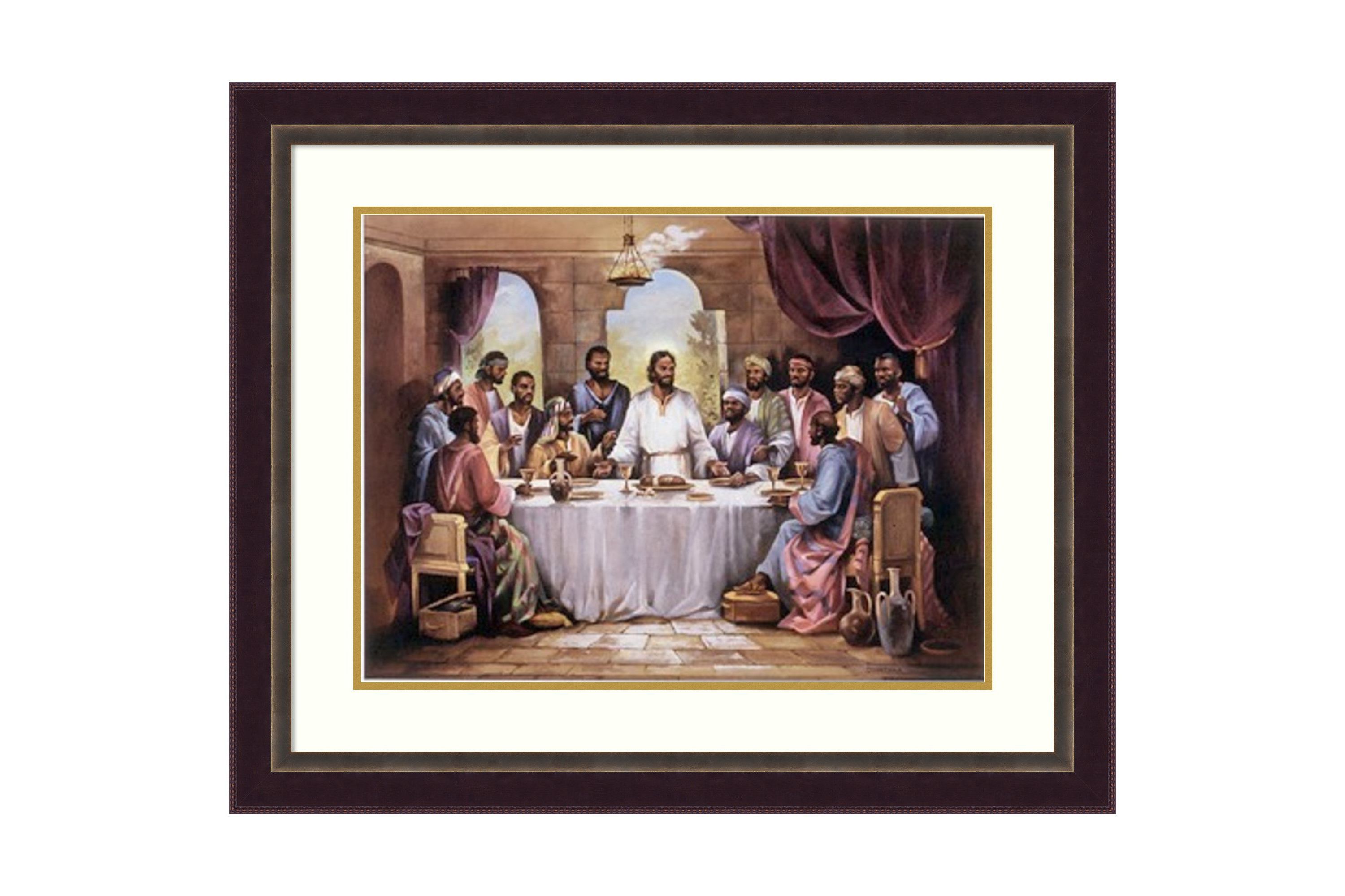 The Last Supper Framed Wall Art Print