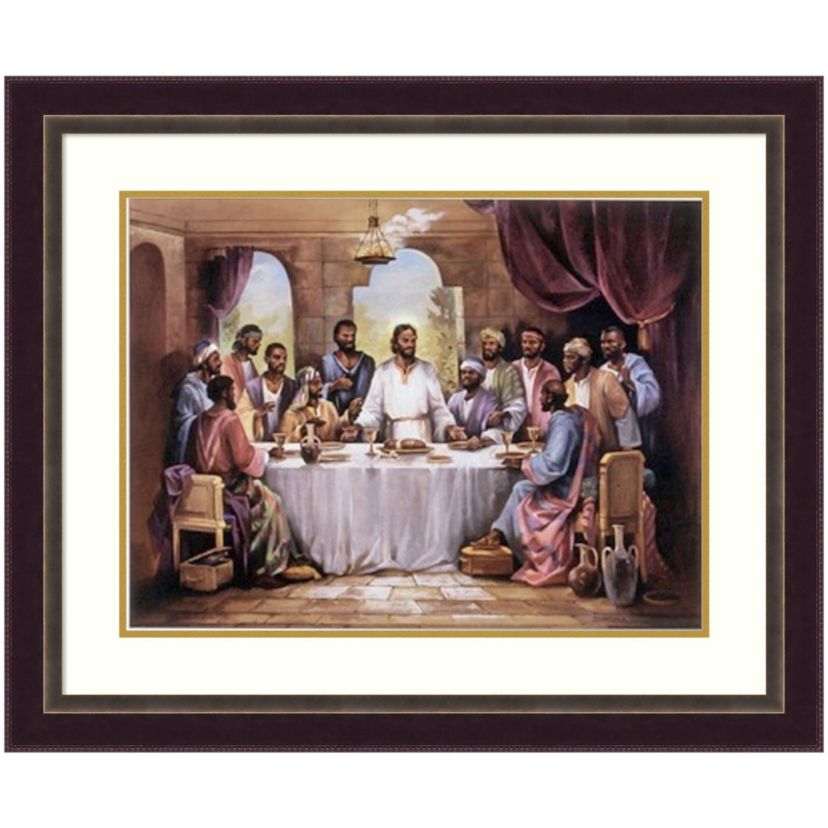 The Last Supper Framed Wall Art Print