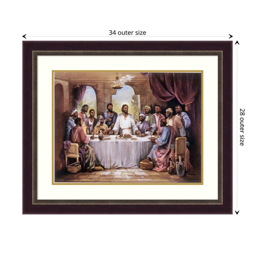The Last Supper Framed Wall Art Print