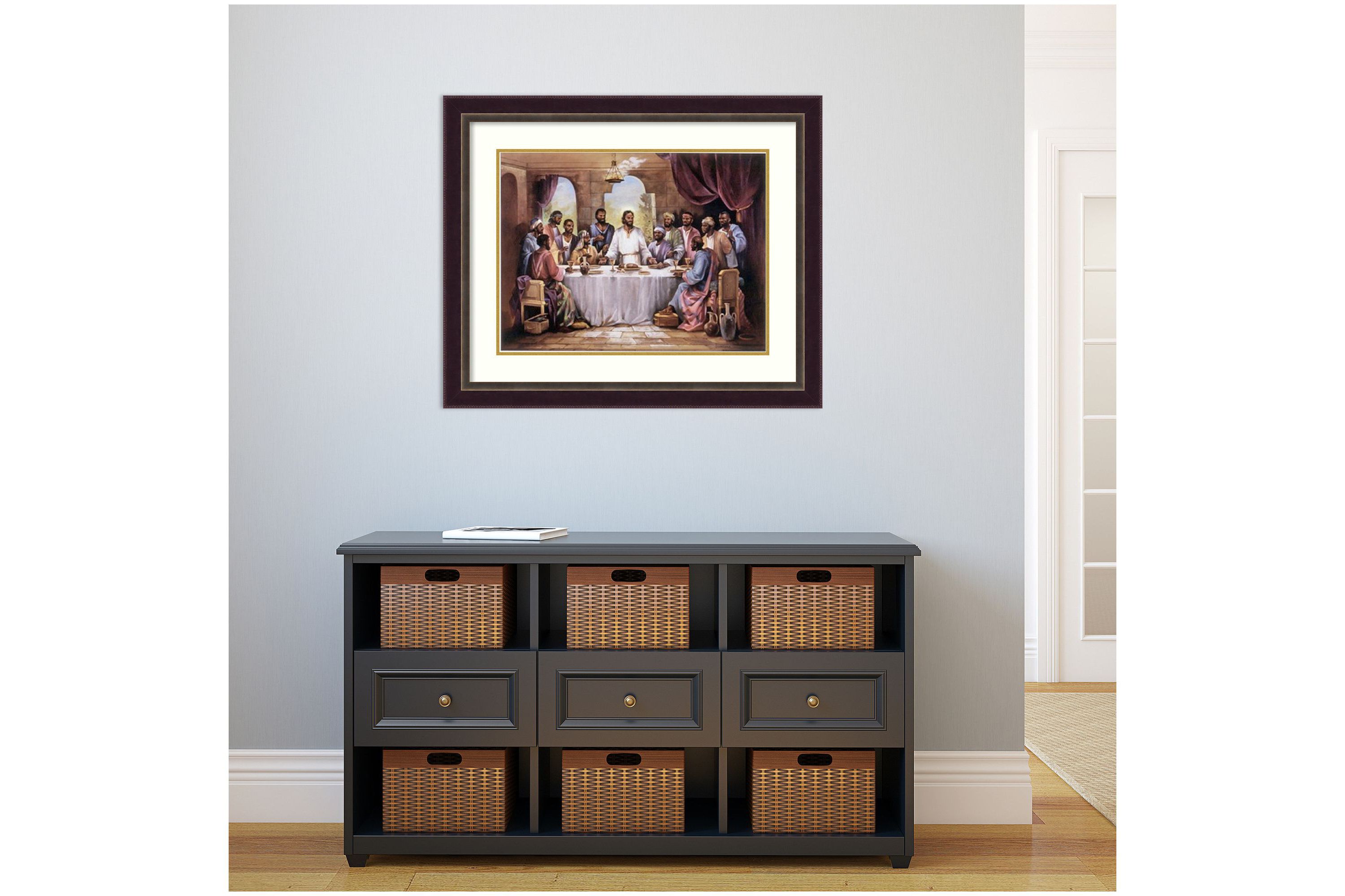 The Last Supper Framed Wall Art Print