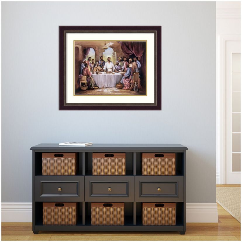 The Last Supper Framed Wall Art Print