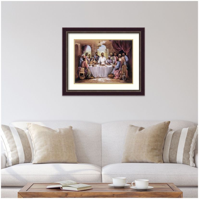 The Last Supper Framed Wall Art Print
