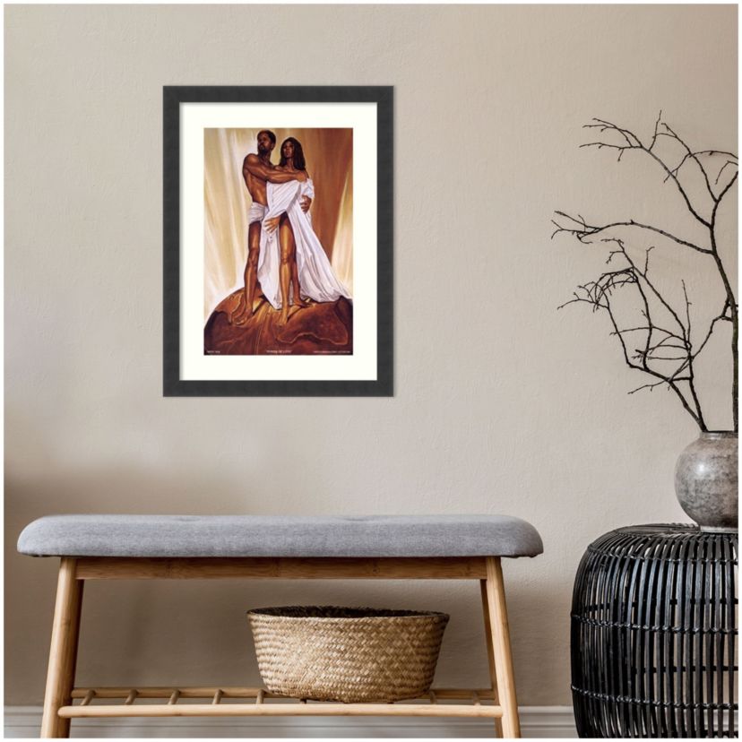 Power of Love Framed Wall Art Print