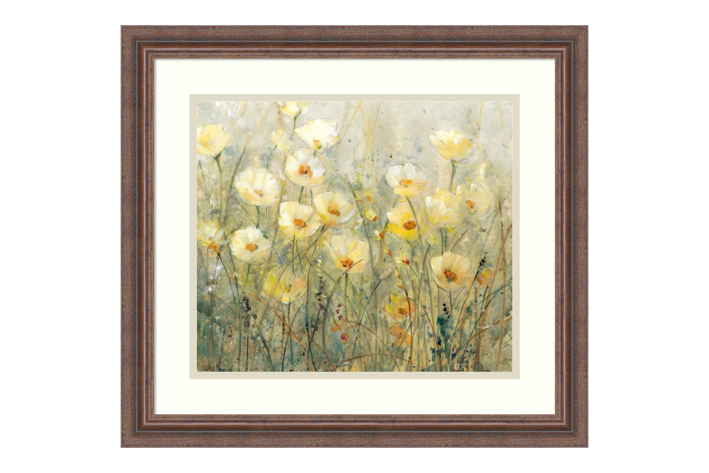 Summer in Bloom I Framed Wall Art Print
