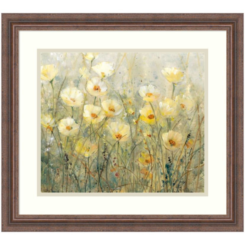 Summer in Bloom I Framed Wall Art Print
