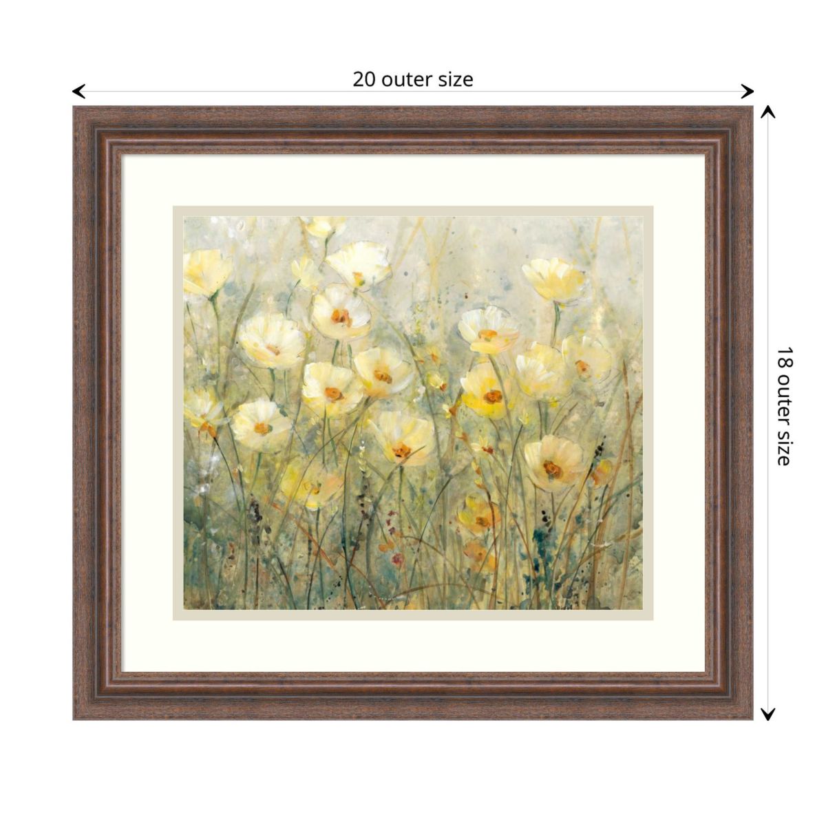 Summer in Bloom I Framed Wall Art Print