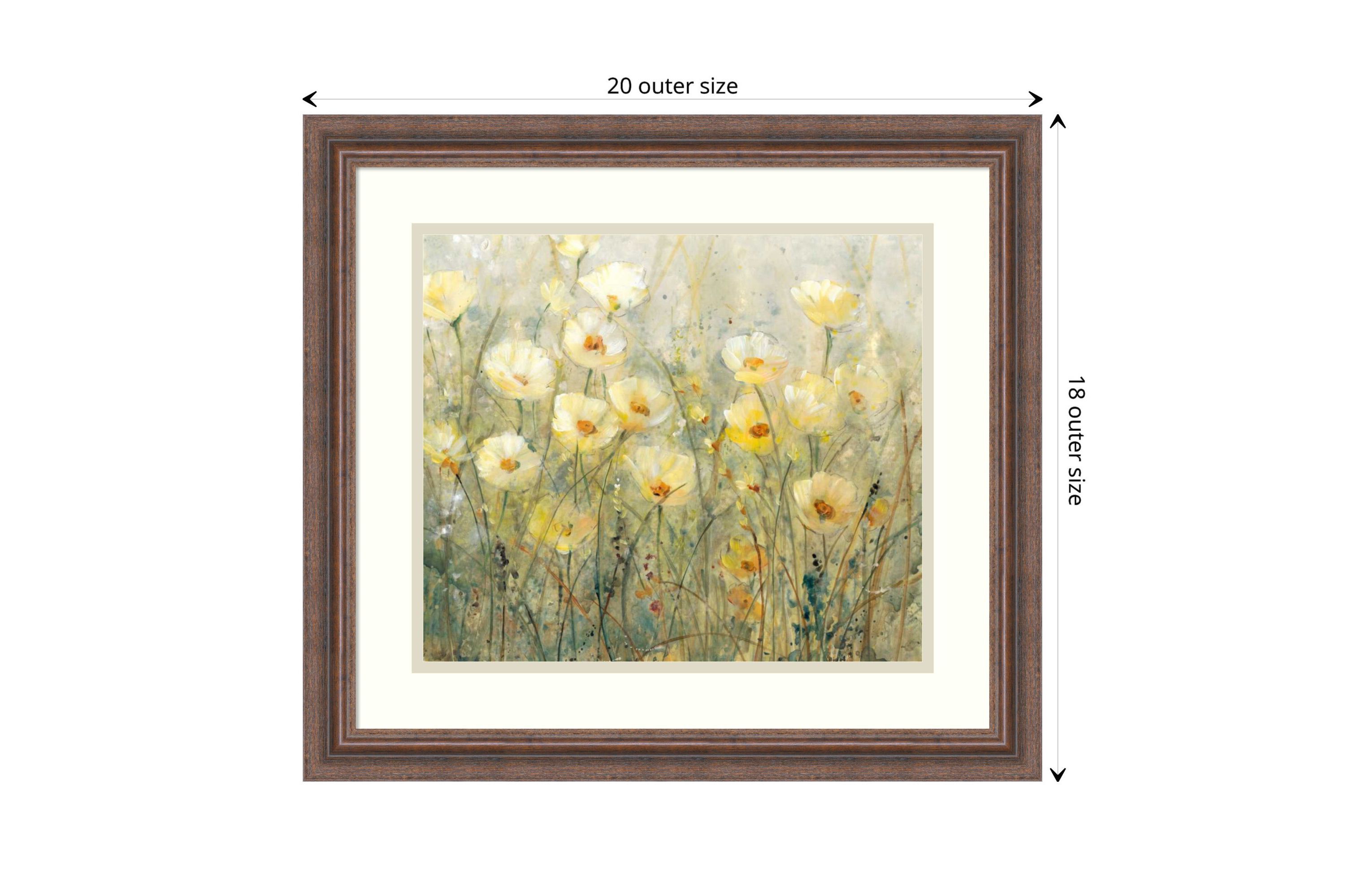 Summer in Bloom I Framed Wall Art Print