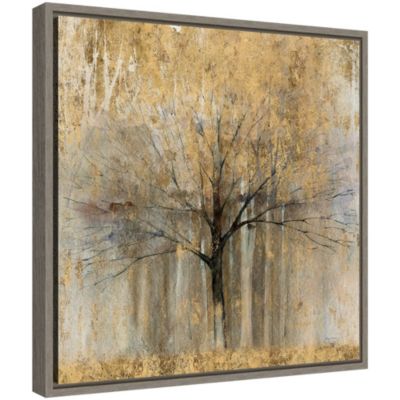 Amanti Art Open Arms Gold Crop Framed Canvas Wall Art Print | belk