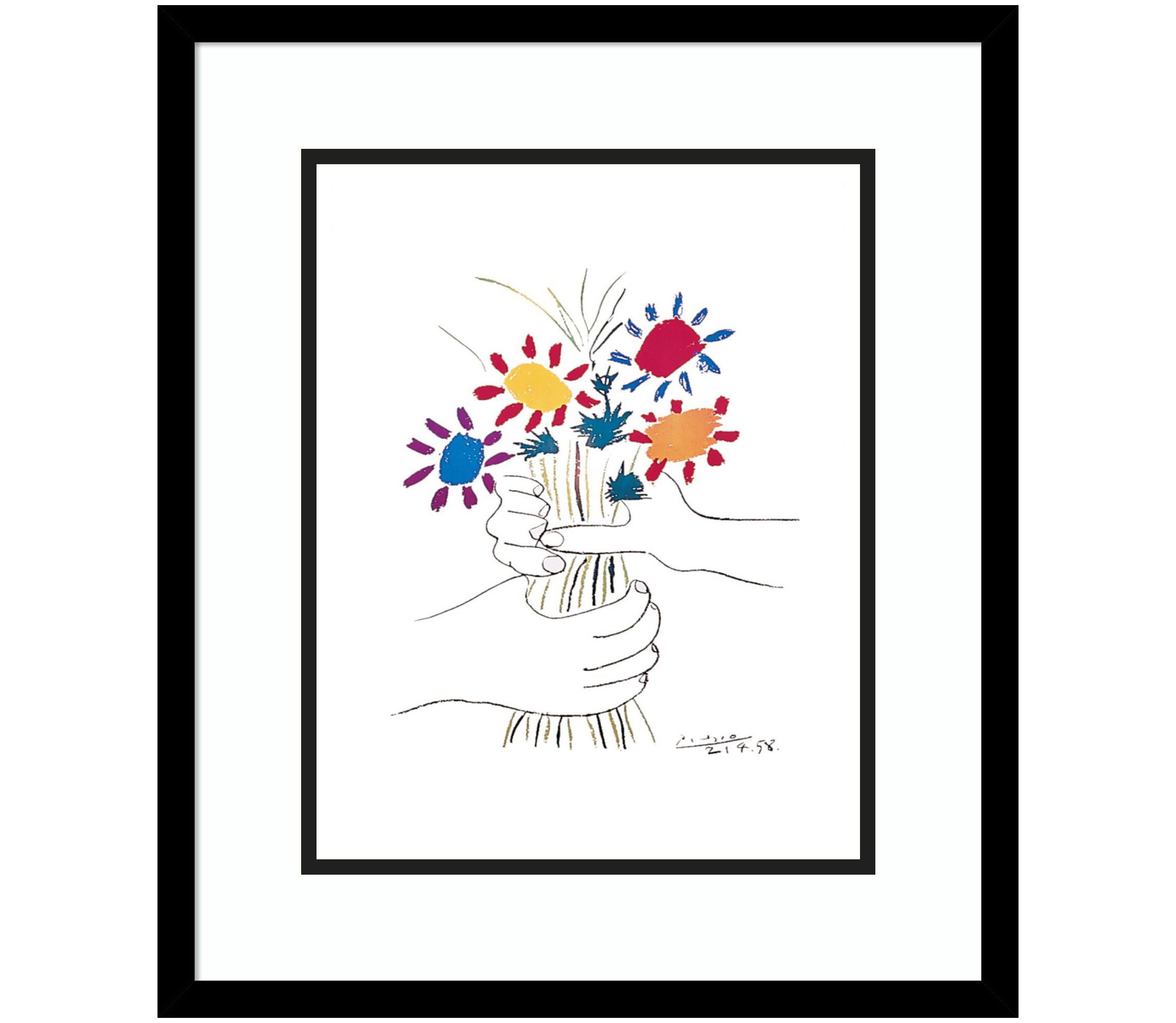 Fleurs Framed Wall Art Print