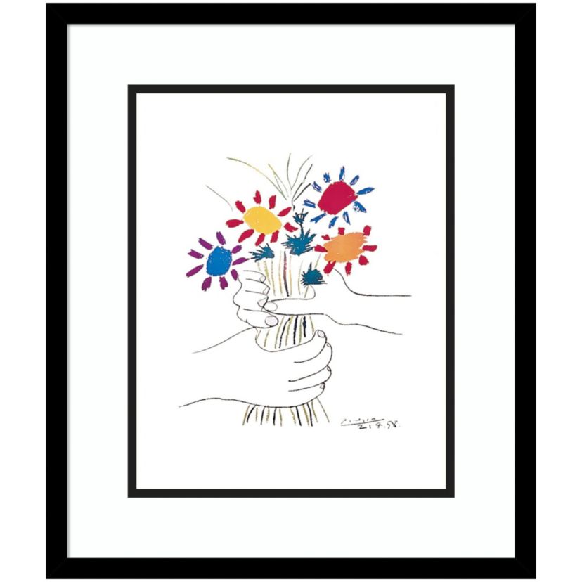 Fleurs Framed Wall Art Print