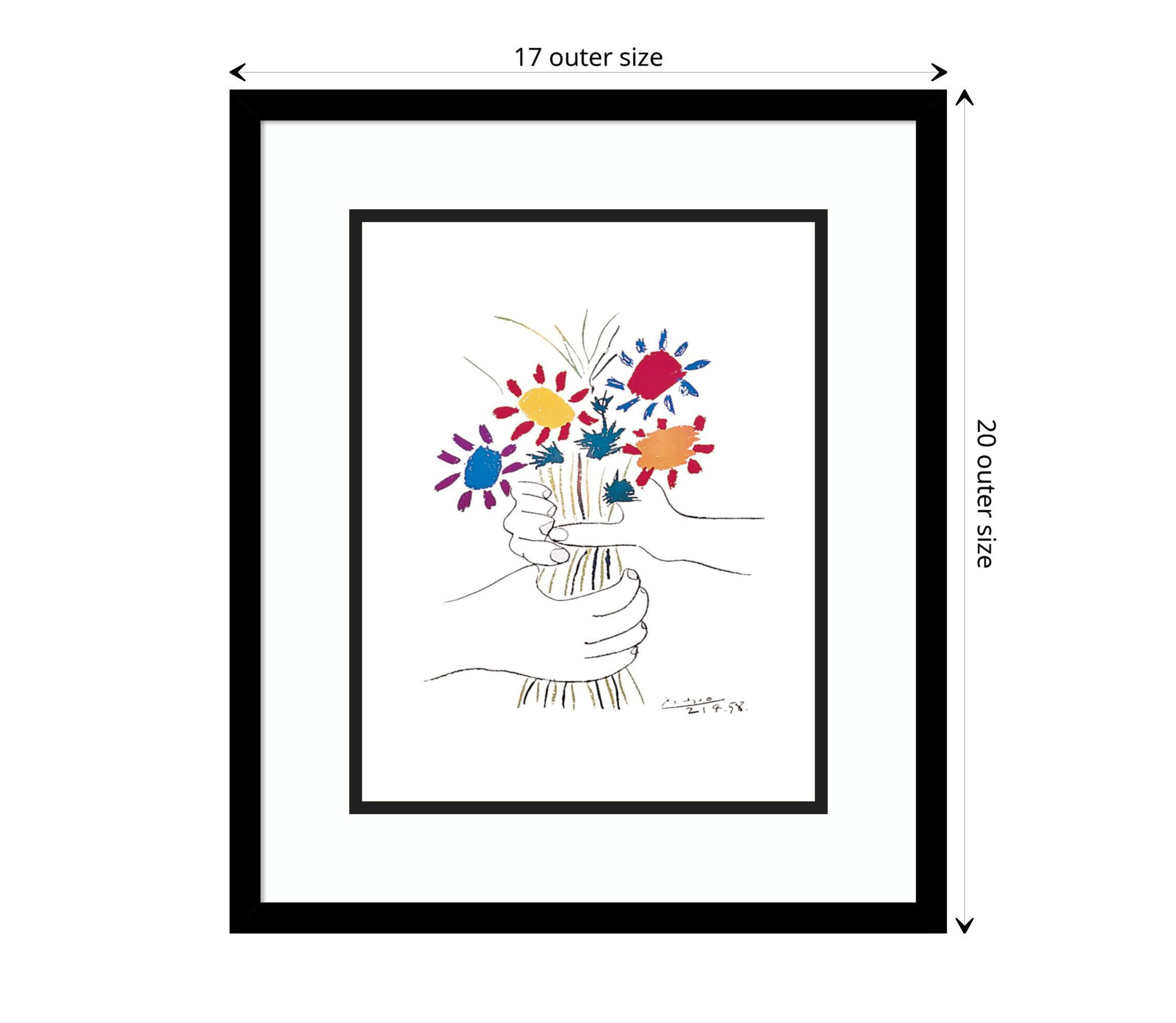 Fleurs Framed Wall Art Print