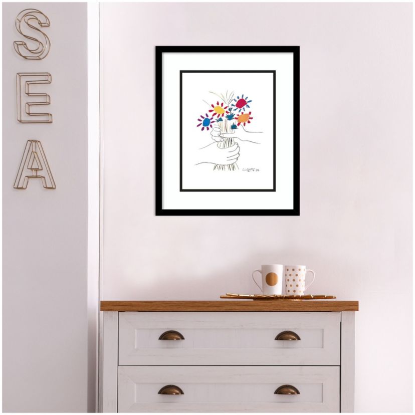 Fleurs Framed Wall Art Print