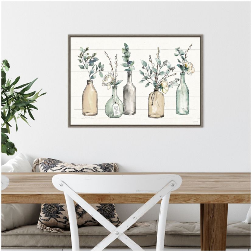Modern Farmhouse I Framed Canvas Wall Art Print