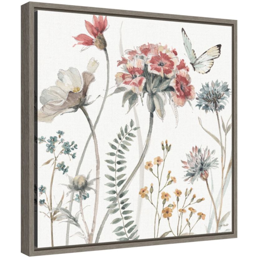A Country Weekend III Framed Canvas Wall Art Print