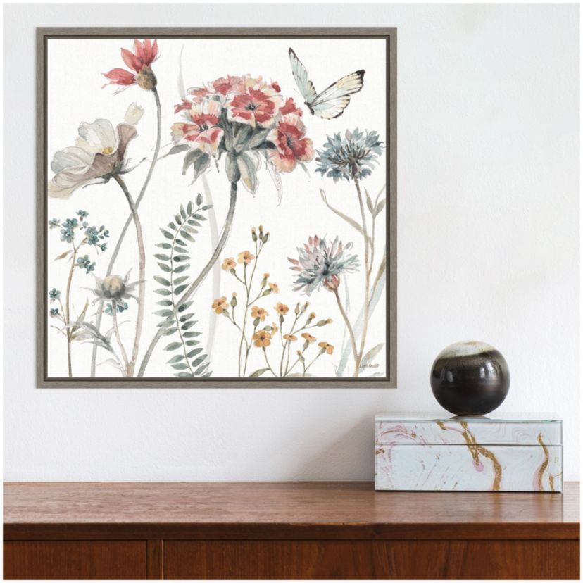 A Country Weekend III Framed Canvas Wall Art Print
