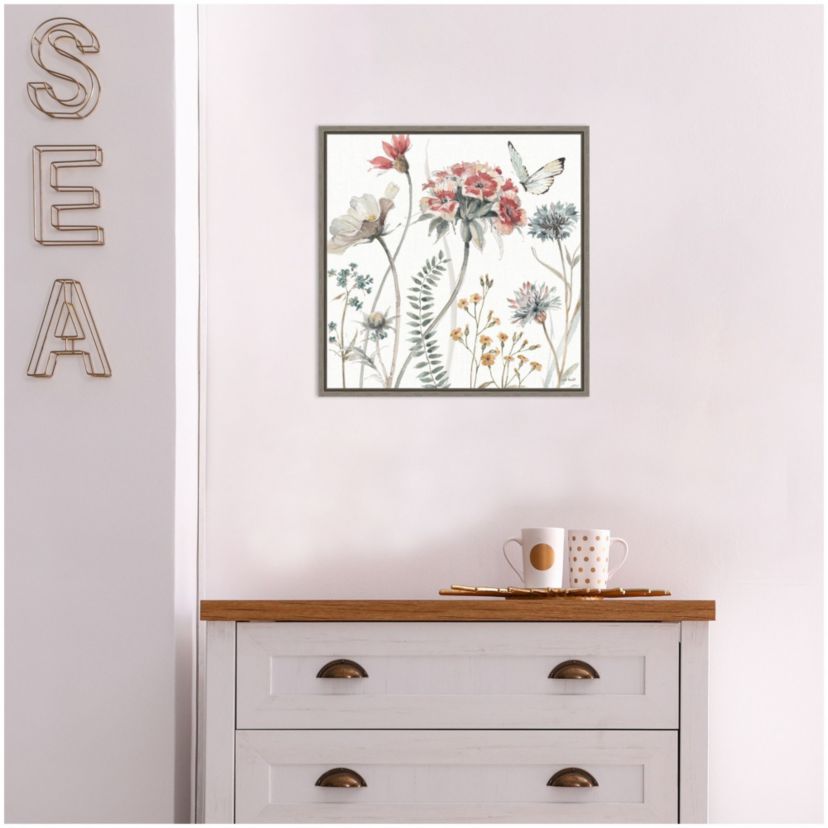 A Country Weekend III Framed Canvas Wall Art Print
