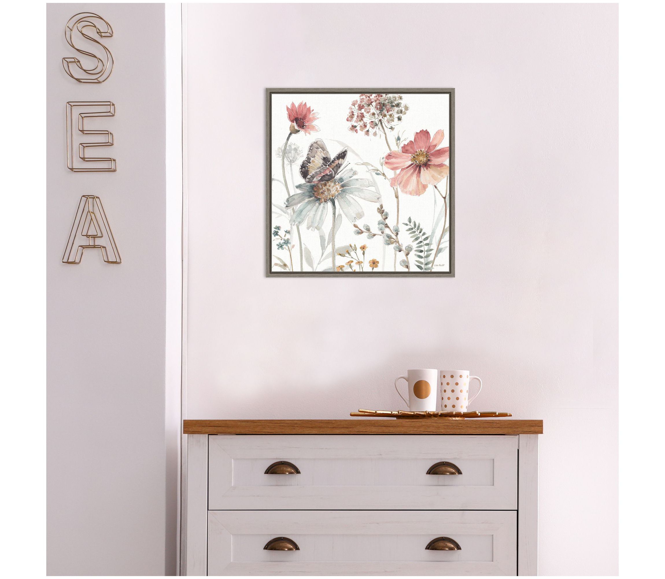A Country Weekend II Framed Canvas Wall Art Print