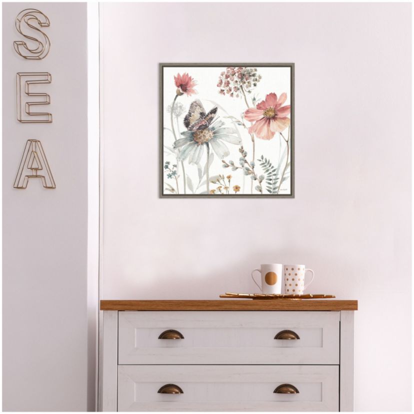 A Country Weekend II Framed Canvas Wall Art Print