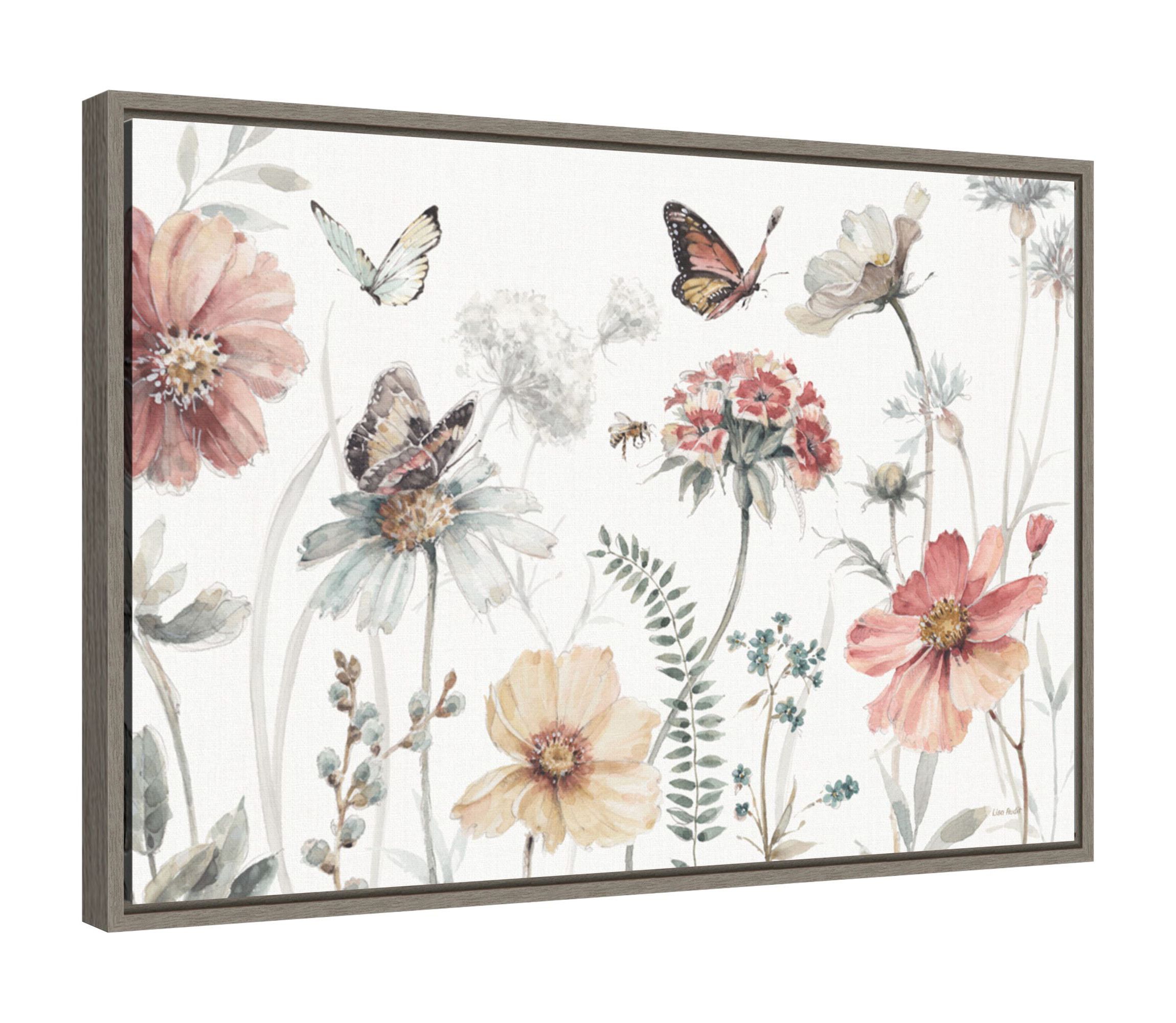A Country Weekend I Framed Canvas Wall Art Print