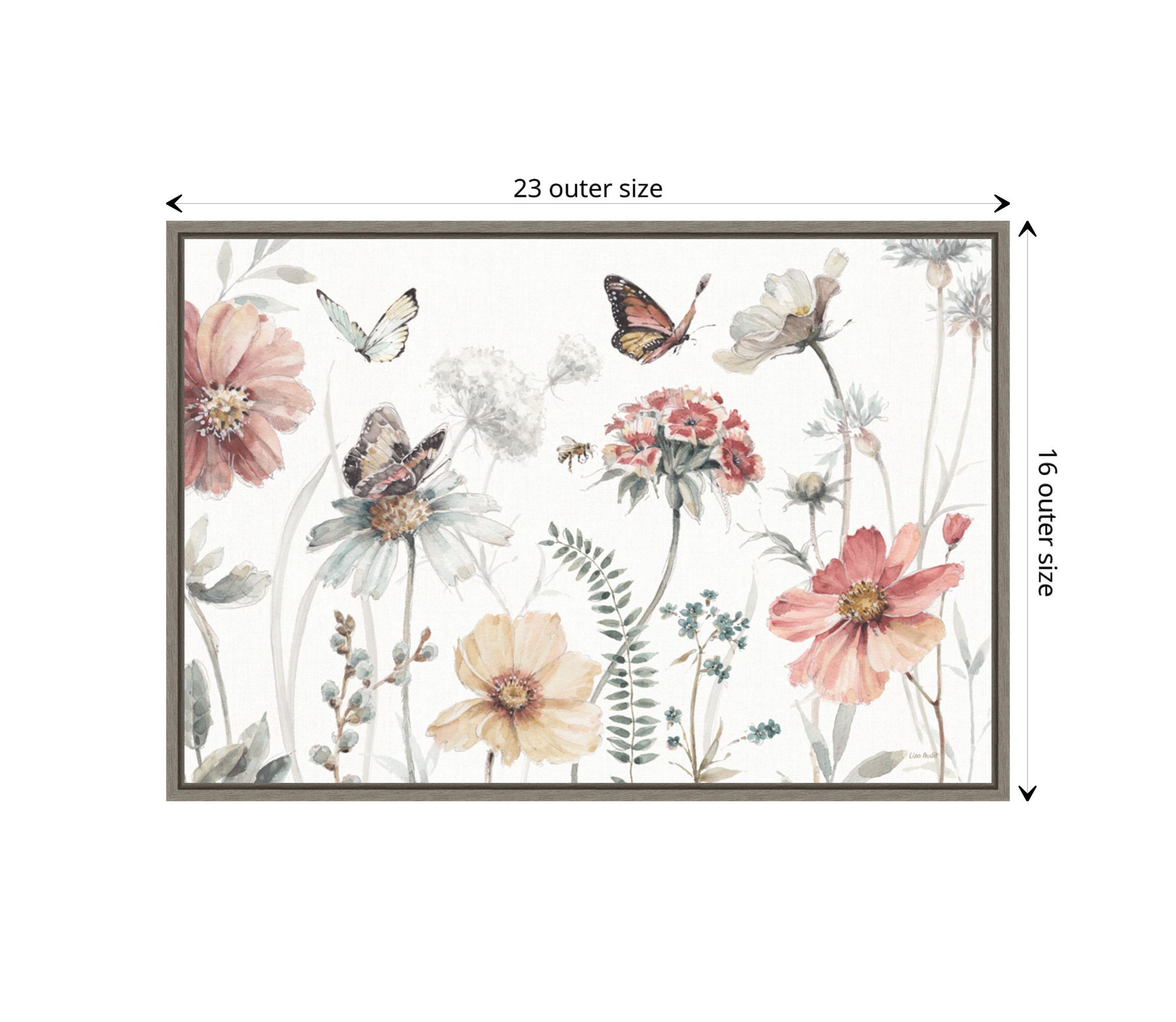 A Country Weekend I Framed Canvas Wall Art Print