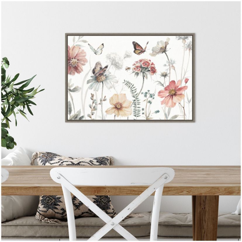 A Country Weekend I Framed Canvas Wall Art Print